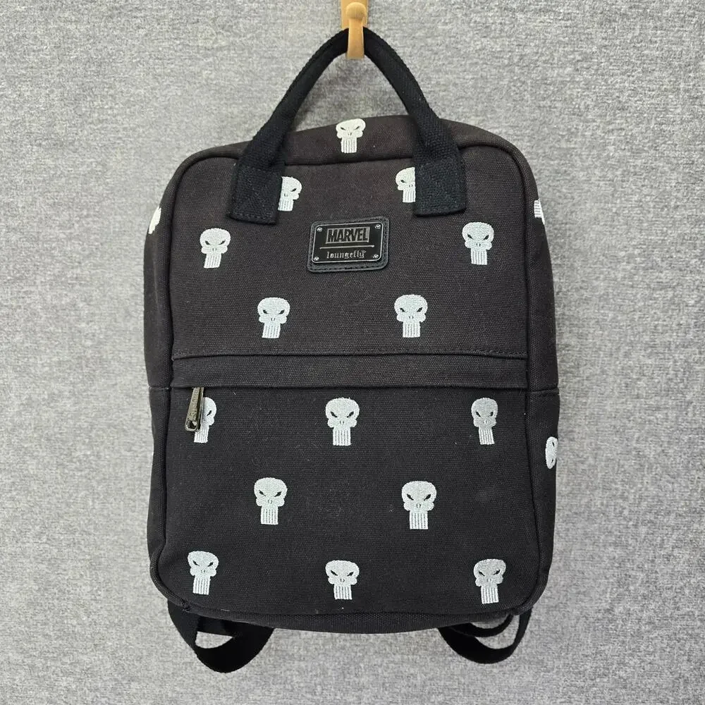 LOUNGEFLY MARVEL PUNISHER SMALL BACKPACK